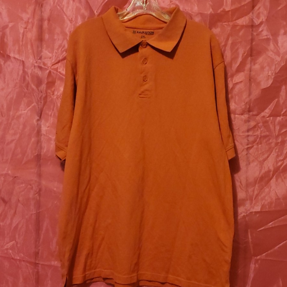 Mens evolution polo shirt